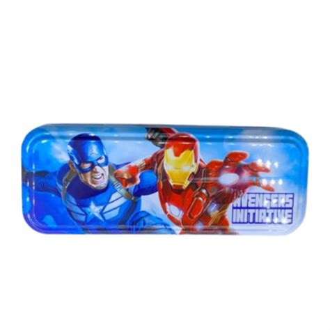 avengers metal pencil box|pencil man marvel.